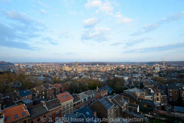 Liège - panorama depuis Saint-Gilles